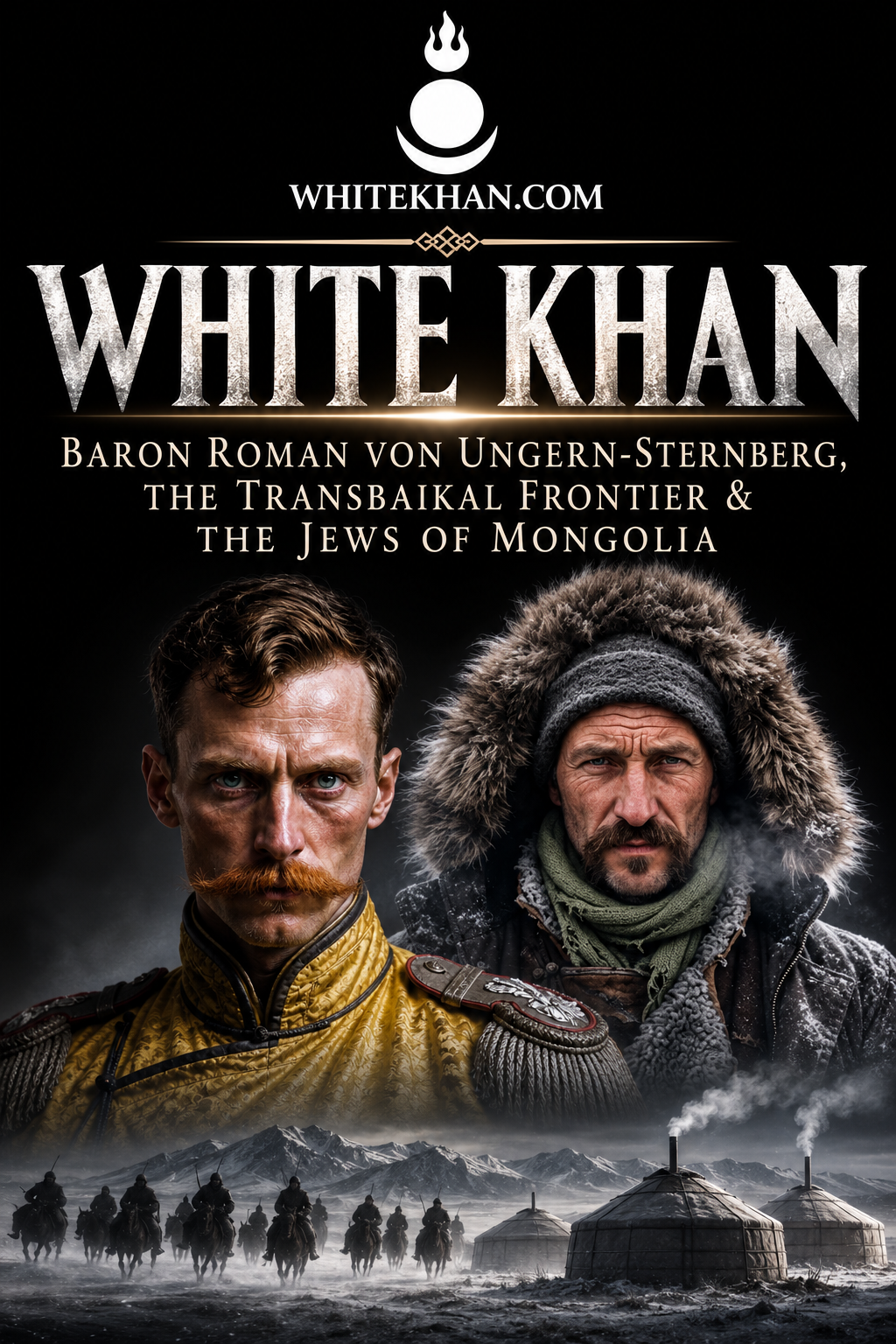Book cover of White Khan: Baron Roman von Ungern-Sternberg, The Transbaikal Frontier & The Jews of Mongolia